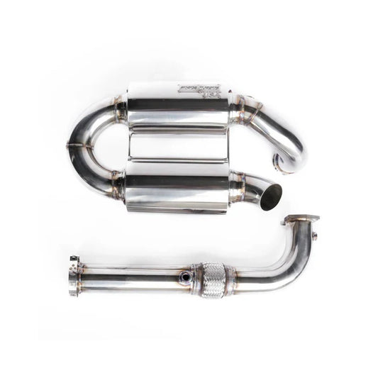 POLARIS RZR 3" FULL TURBO BACK EXHAUST