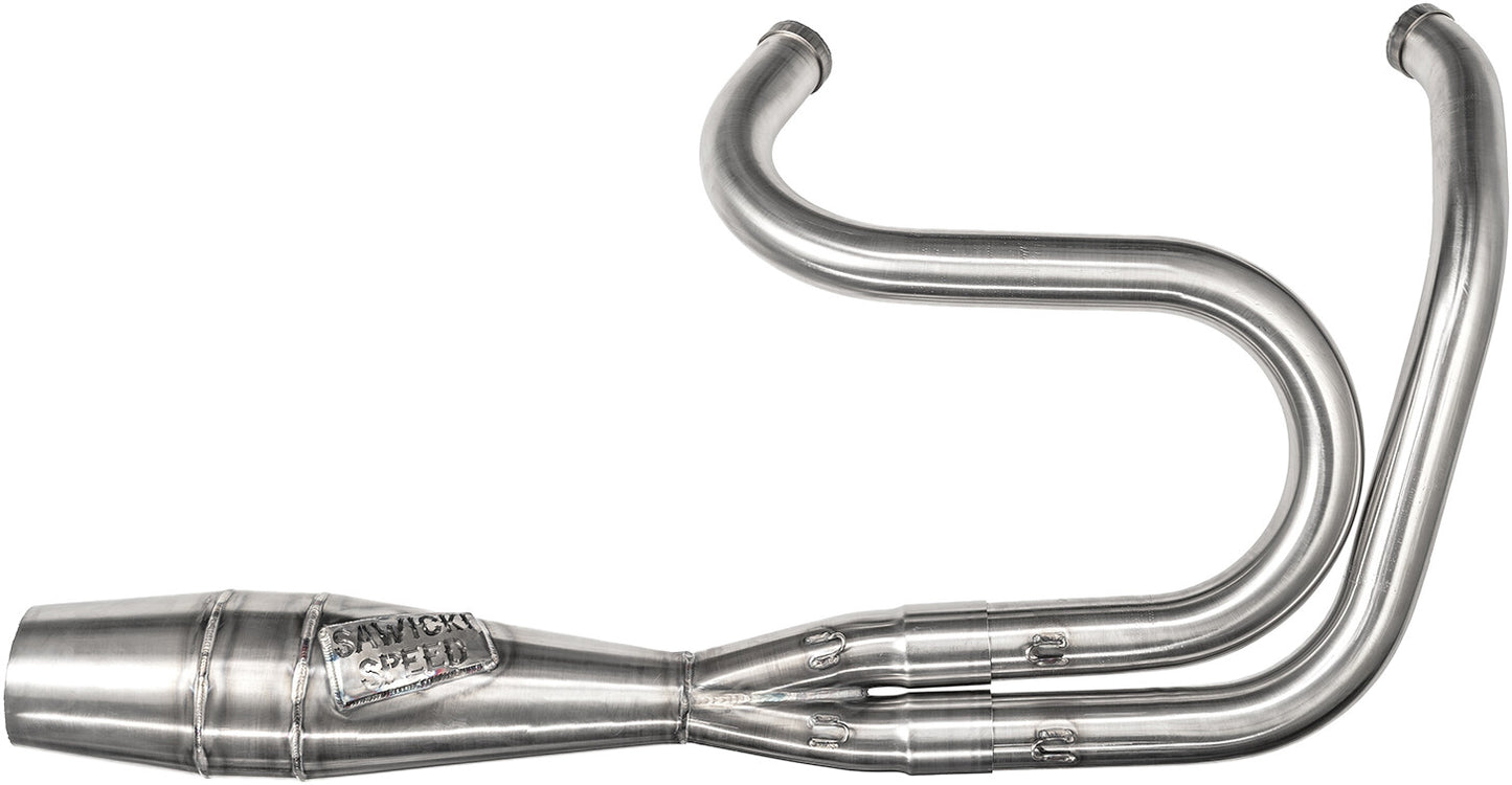 2IN1 DYNA SHORTY CANNON BRUSHED SS