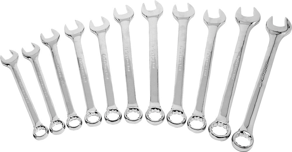 11 PC MET COMBO WRENCH SET