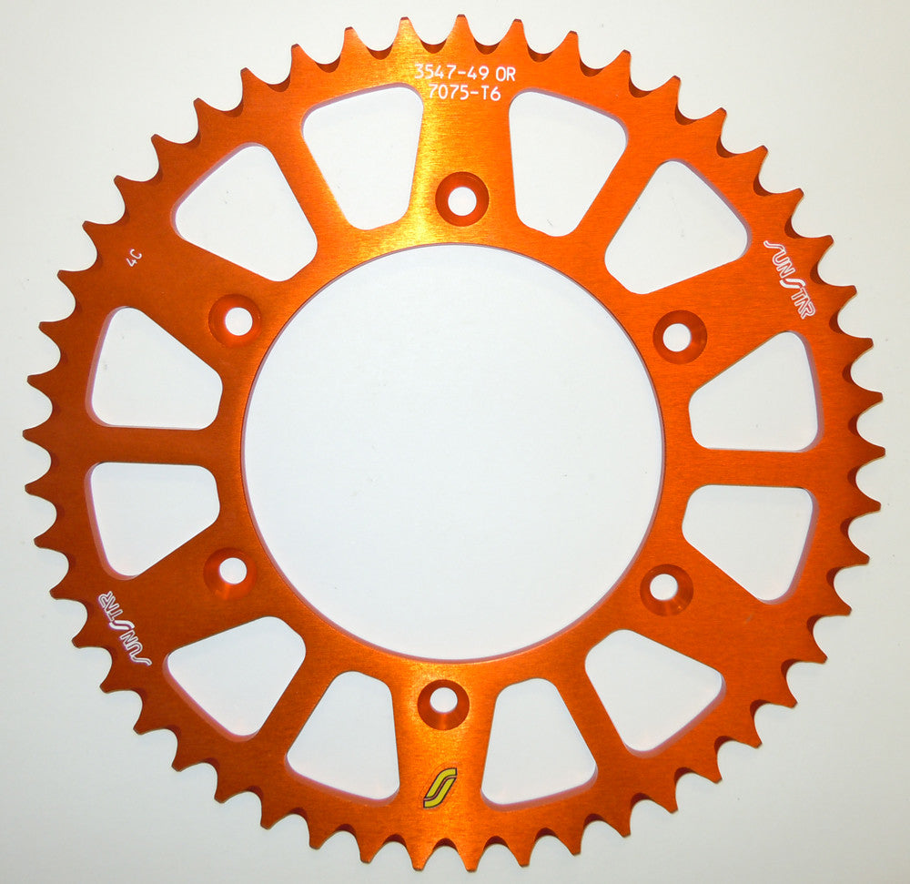 REAR SPROCKET ALUMINUM 51T-520 ORG HUS/HUSQ/KTM