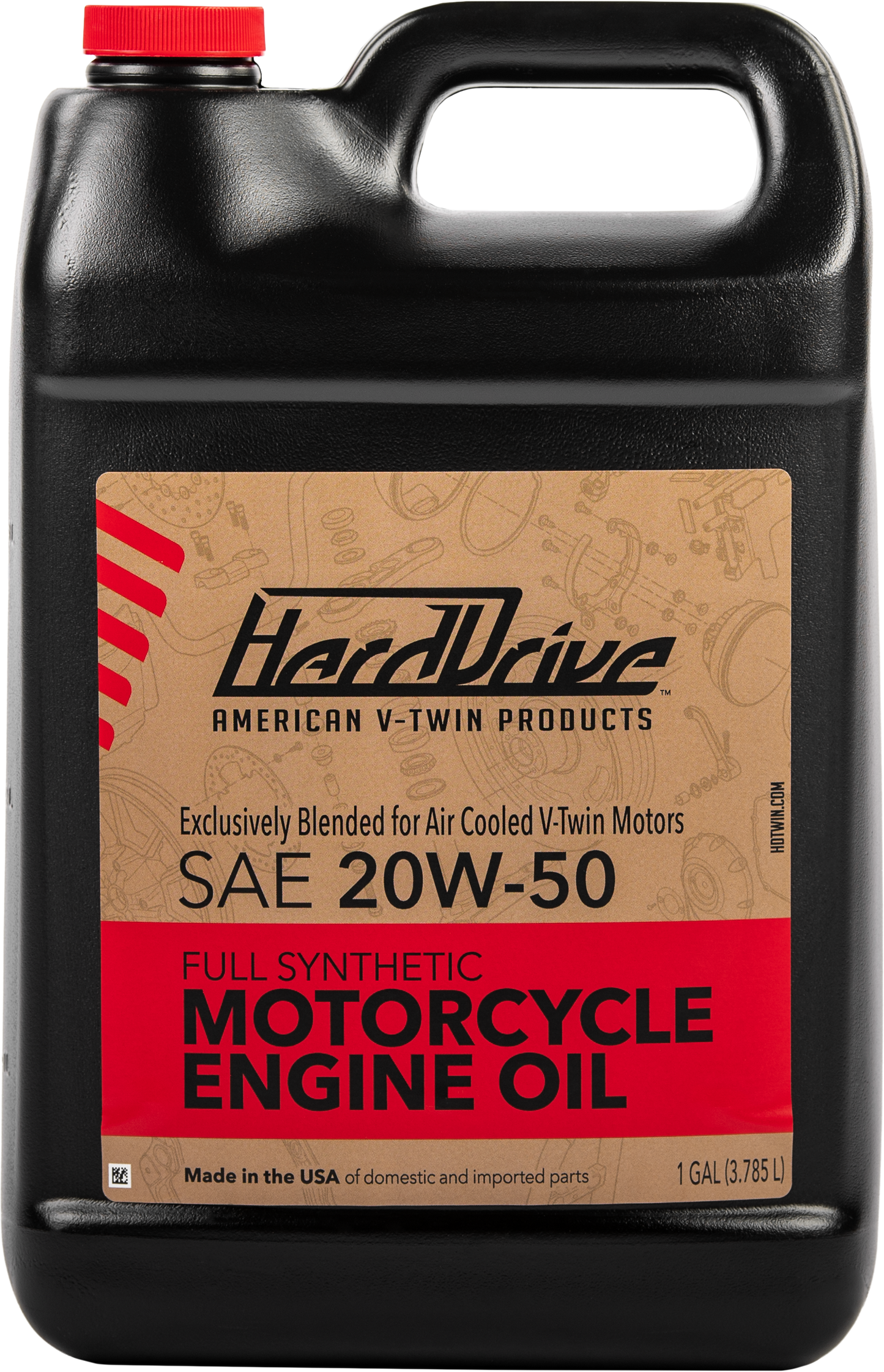FULL SYN ENGINE OIL 20W50 1 GAL (4/CASE  SOLD EA)
