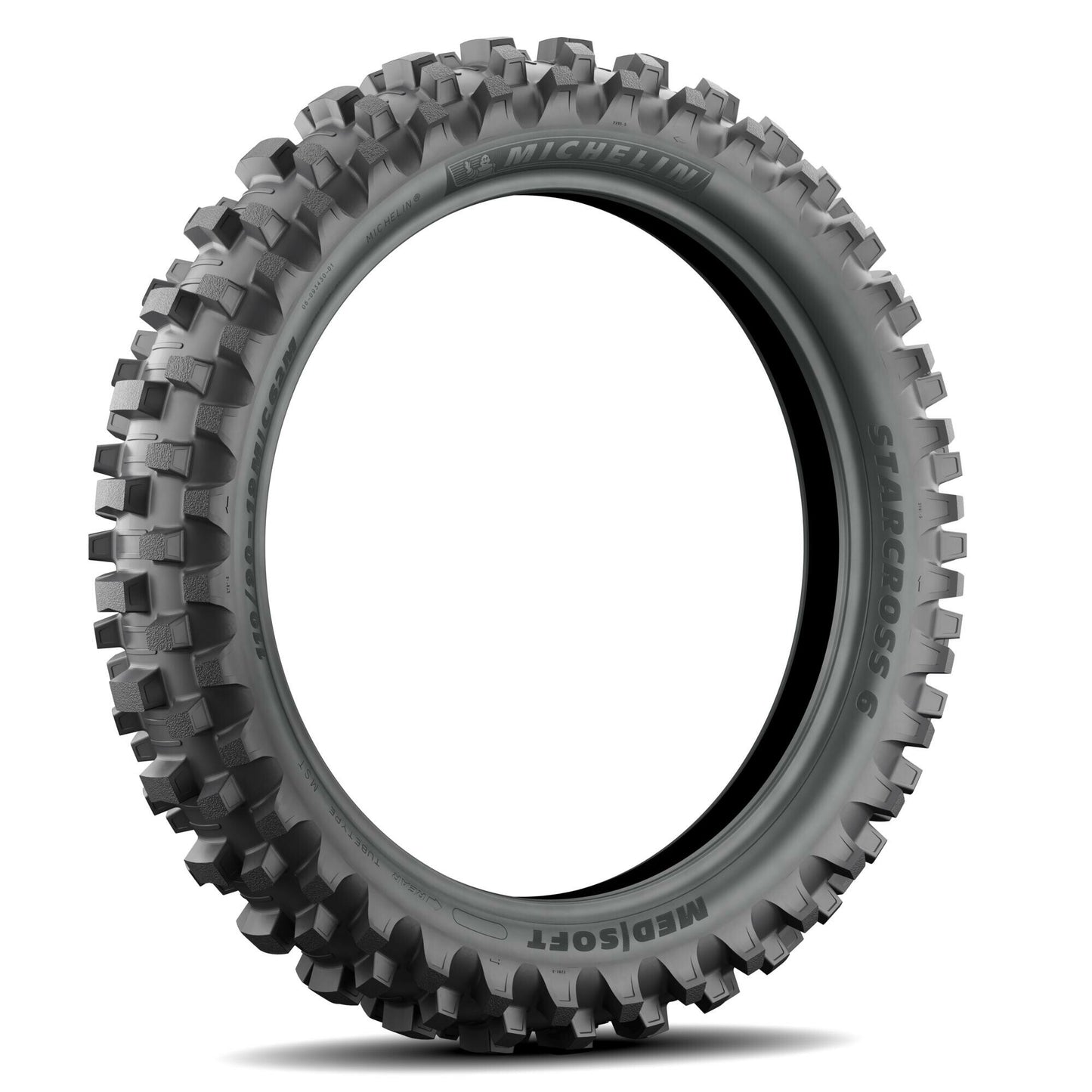 TIRE STARCROSS 6 MED SOFT REAR 100/90-19 57M BIAS TT