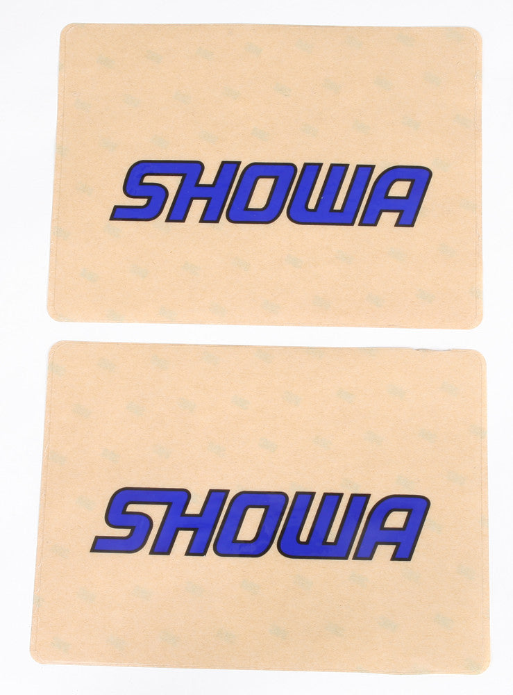 UPPER FORK DECAL SHOWA BLUE