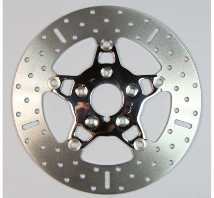 V-TWINBRAKE ROTOR 11.5" FSD009 CHROME 5SPOKE