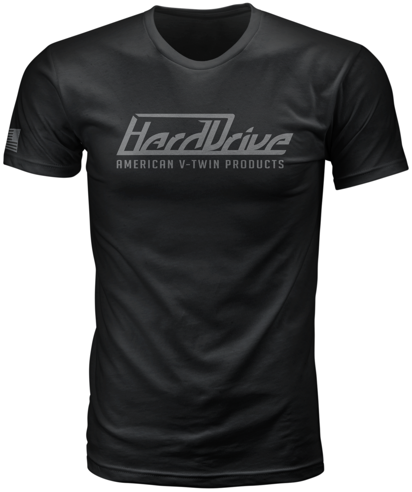 HARDDRIVE TEE BLACK/GREY LG