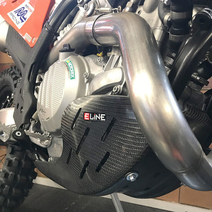 CARBON FIBER SKID PLATES HUS/KTM