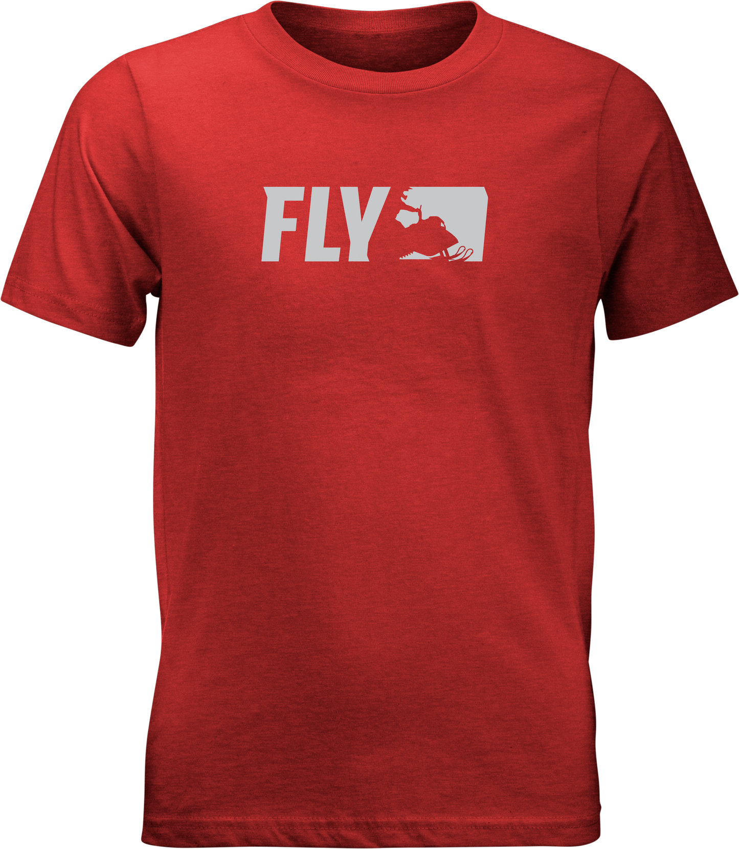 FLY YOUTH PRIMARY TEE RED YM