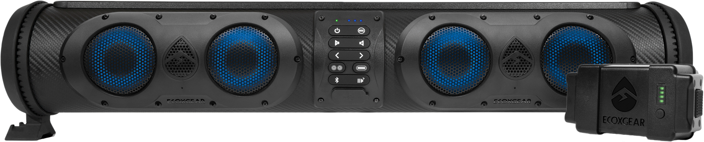 SOUNDEXTREME 26" BATTERY POWERED SOUNDBAR