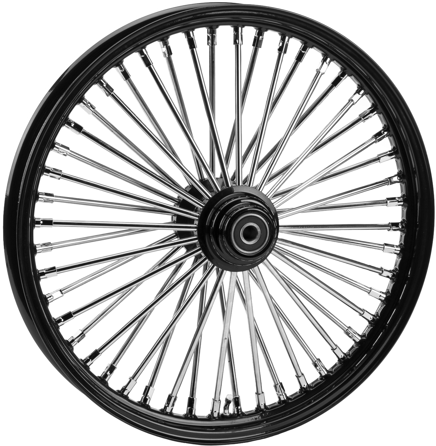 FR 48-SPK SD BLACK 23X3.5 WG-HUB 25M AXL 00 LTR