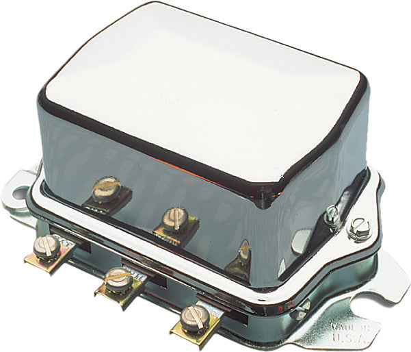 ELECTRO-MECHANICAL VOLTAGE REGULATOR 12V CHROME