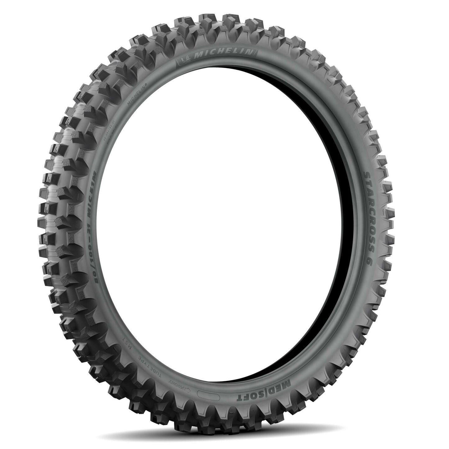 TIRE STARCROSS 6 MED SOFT FR 80/100-21 51M BIAS TT