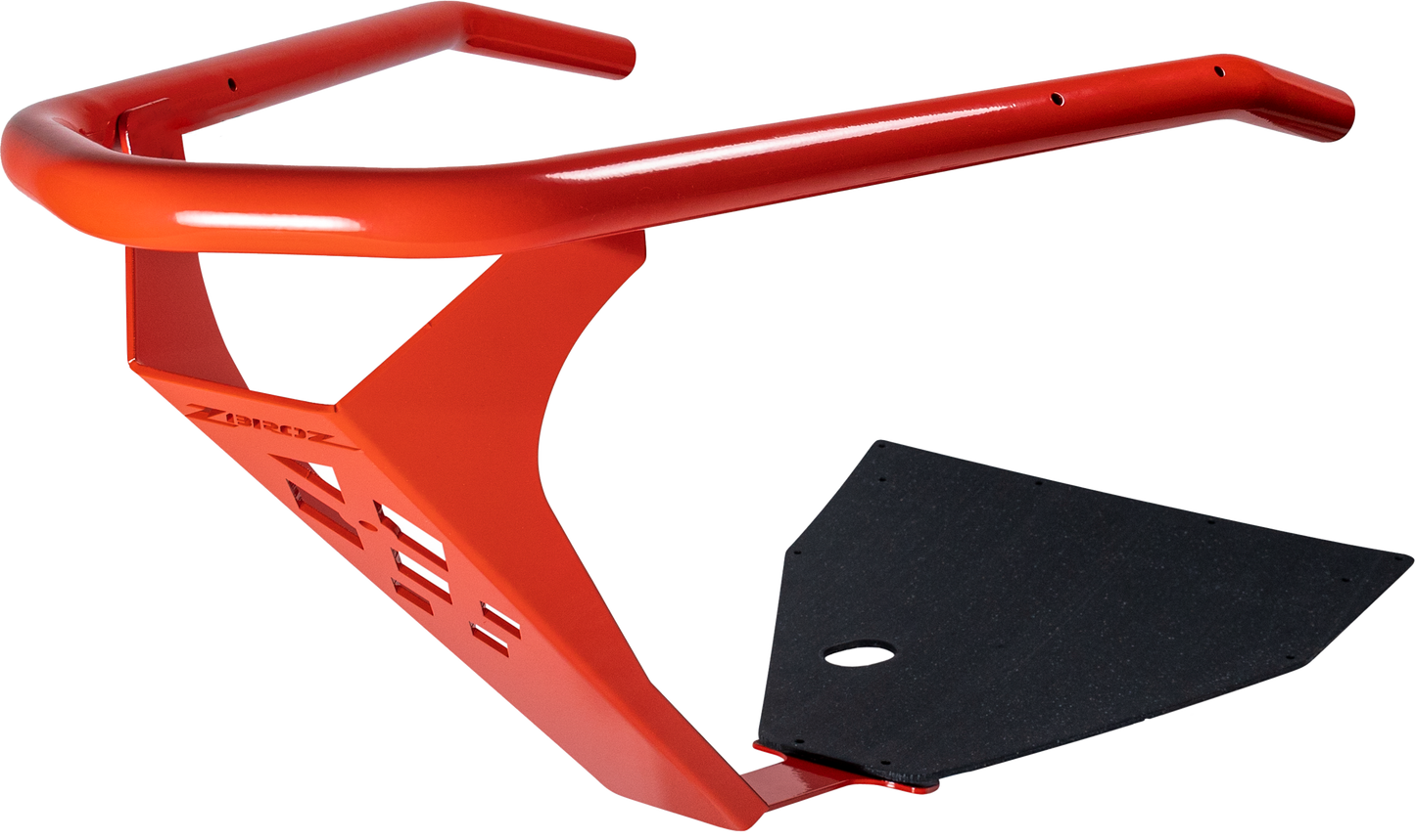 FRONT BUMPER RED POL MATRYX