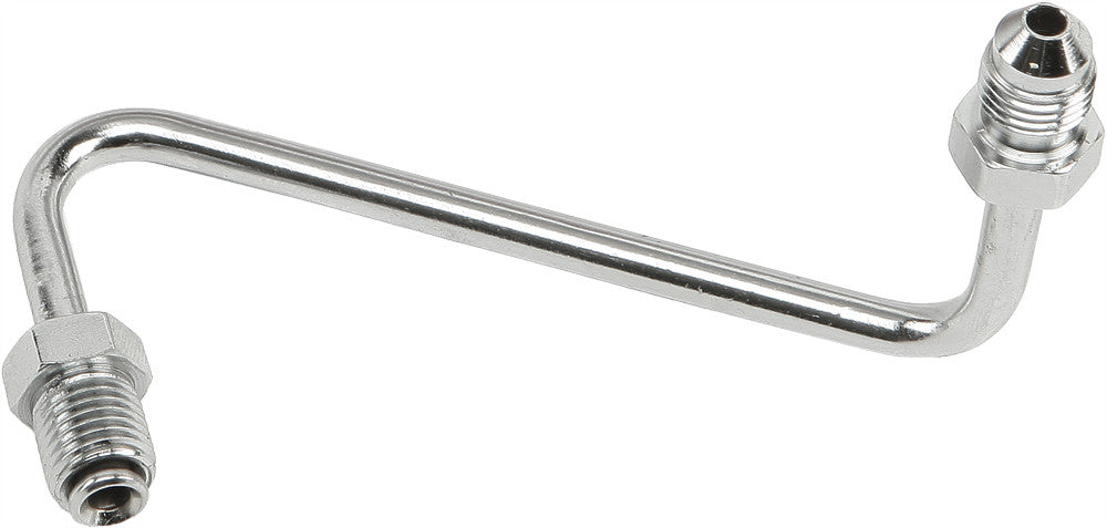 JIC TO -3 TUBE ADAPTER S-BEND CHROME 3/8"