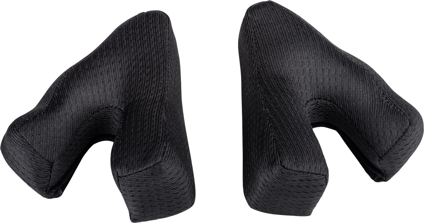 RAYCE HELMET CHEEK PAD BLACK YS 45MM