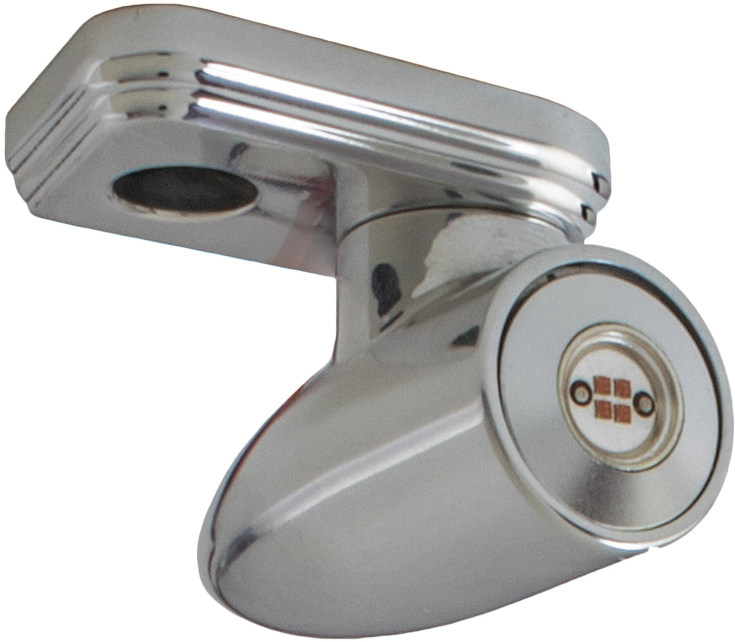 LIGHTNING BULLET PRO MOUNT KIT FRONT AMBER CHROME