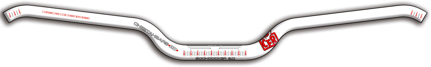 BOONDOCKER 2.0 HANDLEBAR WHITE