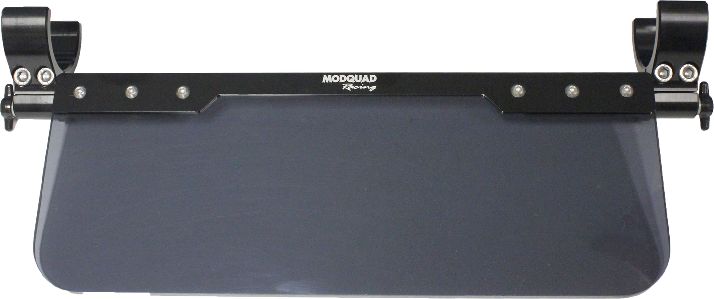 SUN VISOR 12" 1.75" BAR SMOKED
