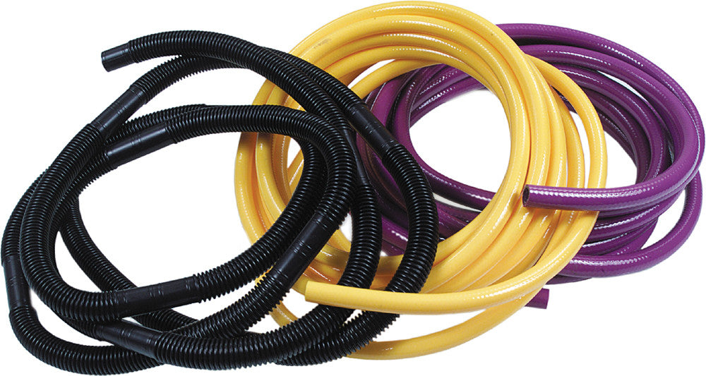 COLORED WATERLINE 25"X1/2" (BL ACK)