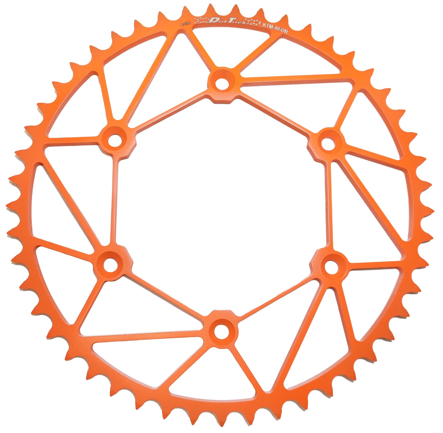REAR SPROCKET CHROMOLY STL/ZIR 49T-520 INFERNO KTM