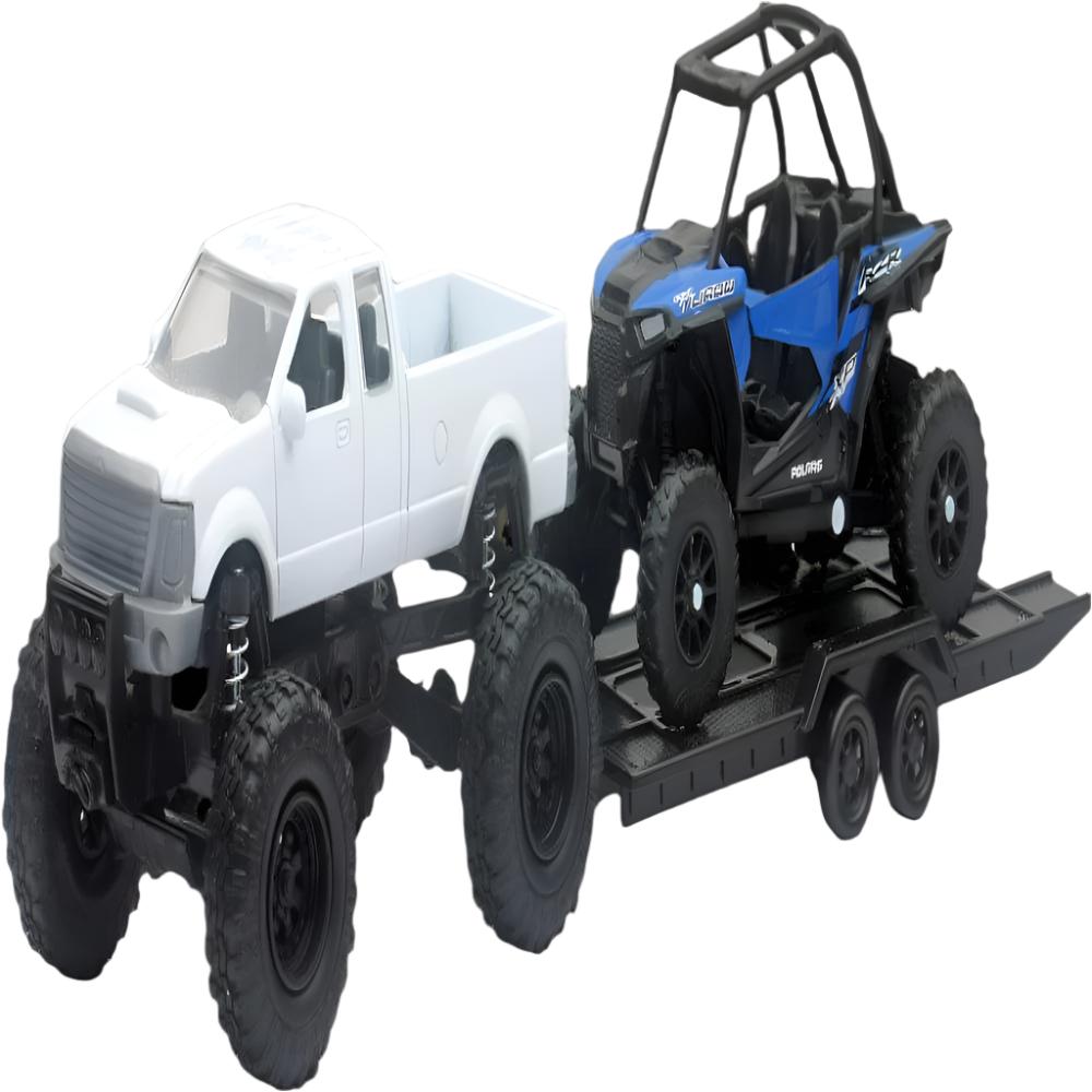 New-Ray Replica 4x4 Truck/UTV Pick-Up Truck / Pol RZR