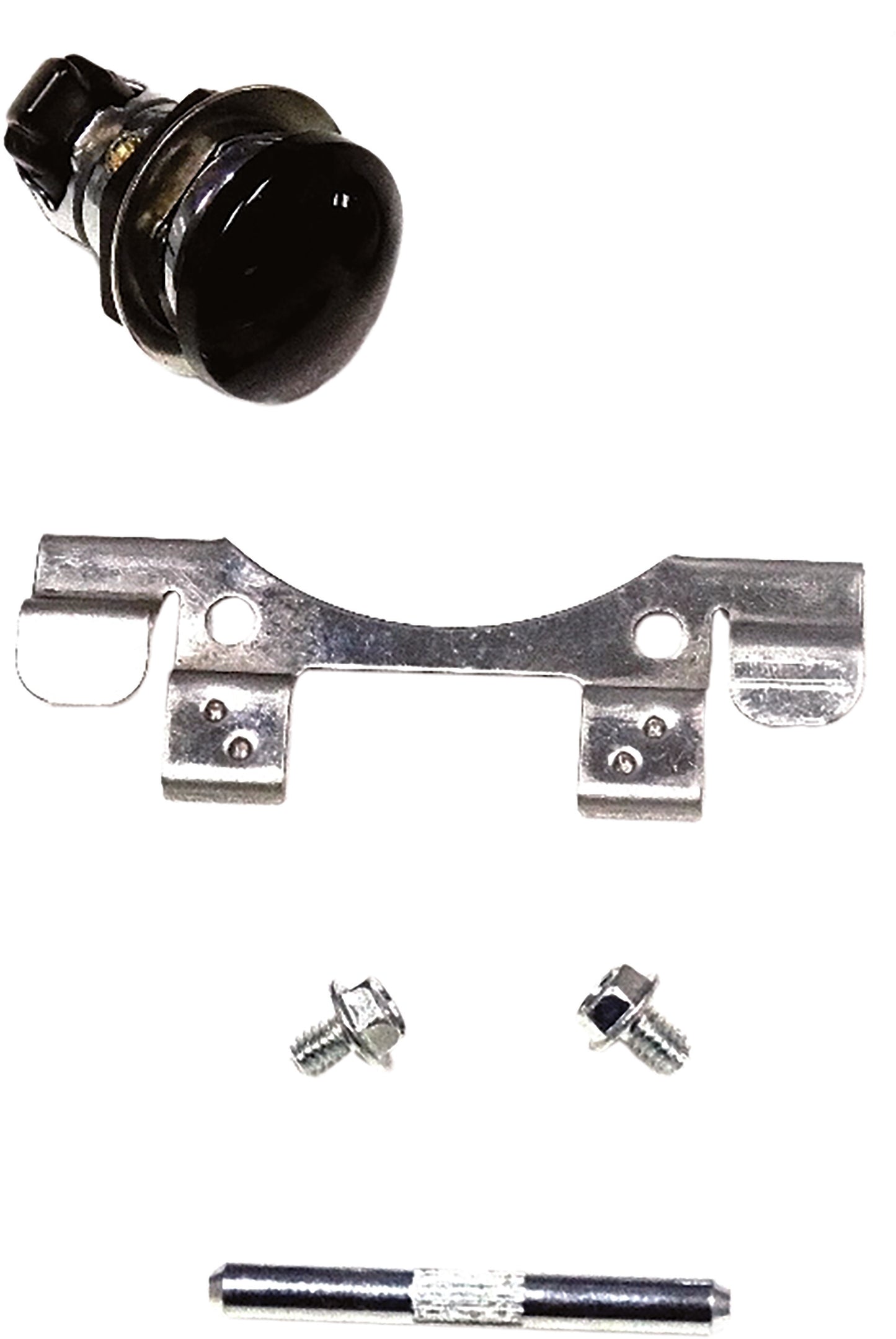 PUSH BUTTON FUEL DOOR BLACK