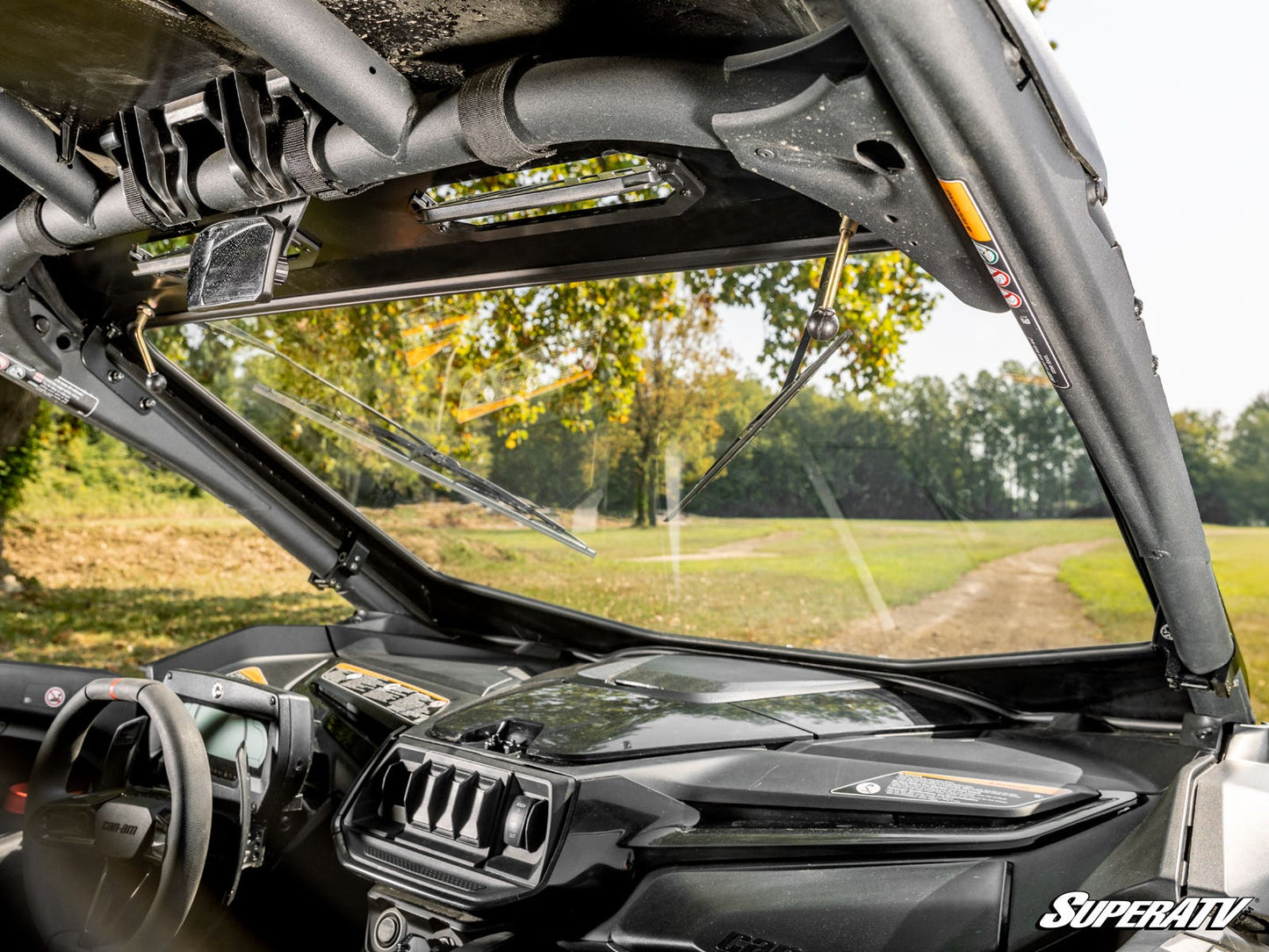 Can-Am Maverick R Glass Windshield