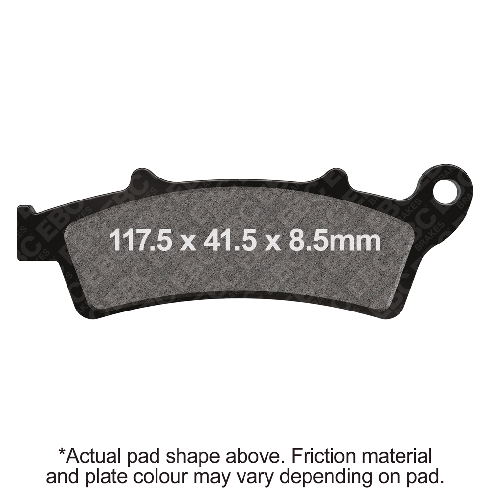 BRAKE PADS SFA324HH DOUBLE-H SINTERED