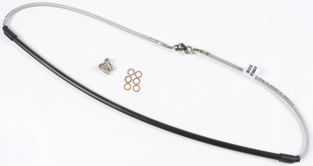STEEL BRAKE LINE FRONT KAW