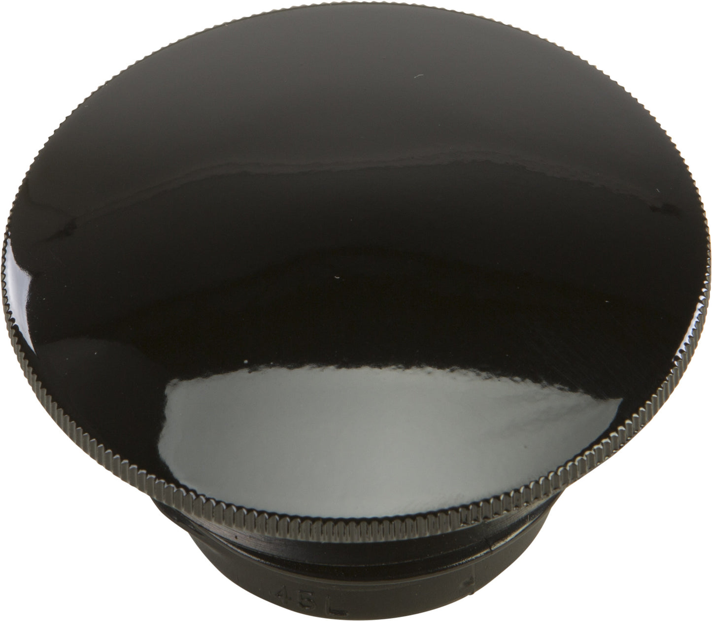 GAS CAP SCREW-IN SMOOTH NON-VENTED GLOSS BLACK `96-25