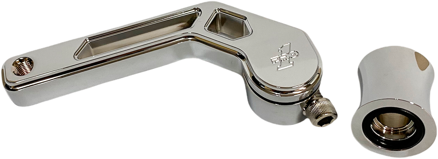 T-REX SHORTY SHIFTER ARM CHRM `14-22 TOURING