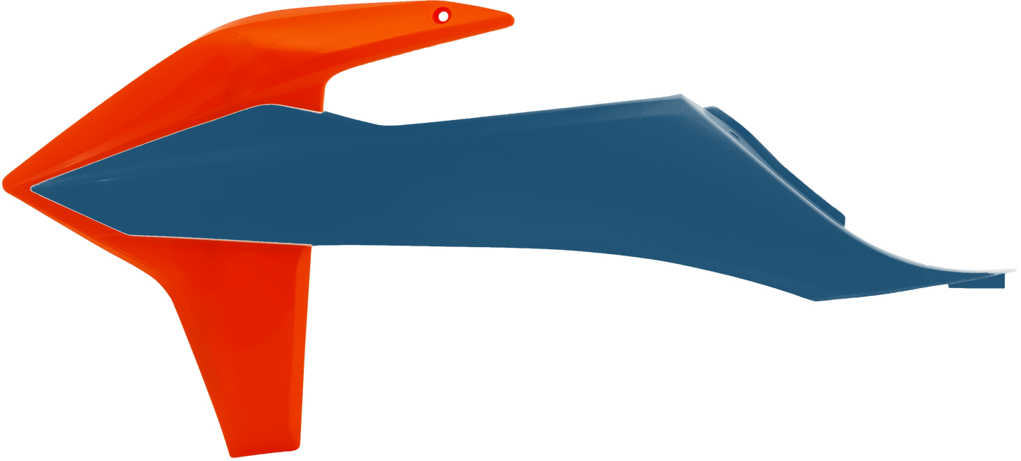 RADIATOR SHROUDS KTM 16 ORANGE/BLUE
