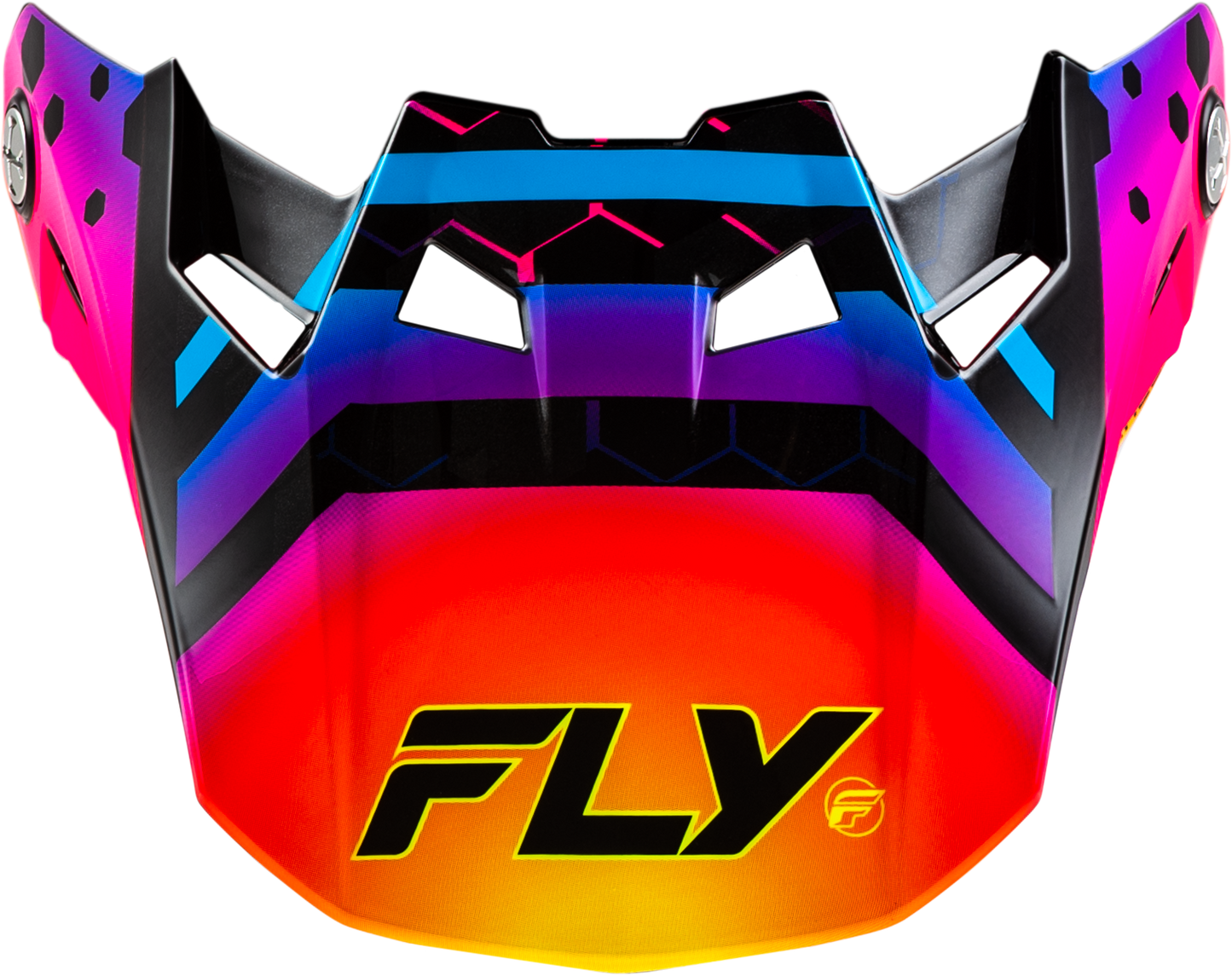 FORMULA CC TEKTONIC VISOR BLACK/SUNSET YL/SM