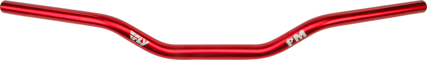 MOTO STYLE HANDLEBAR RED W/1" ENDS