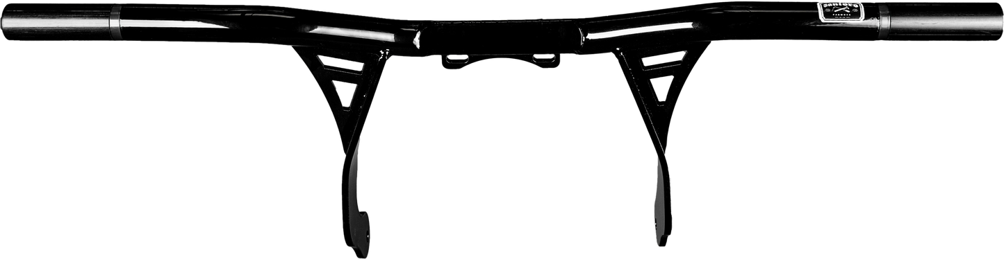 NOT YO DADDYS CRASH BAR 2.0 GLOSS BLACK FLT 14-22