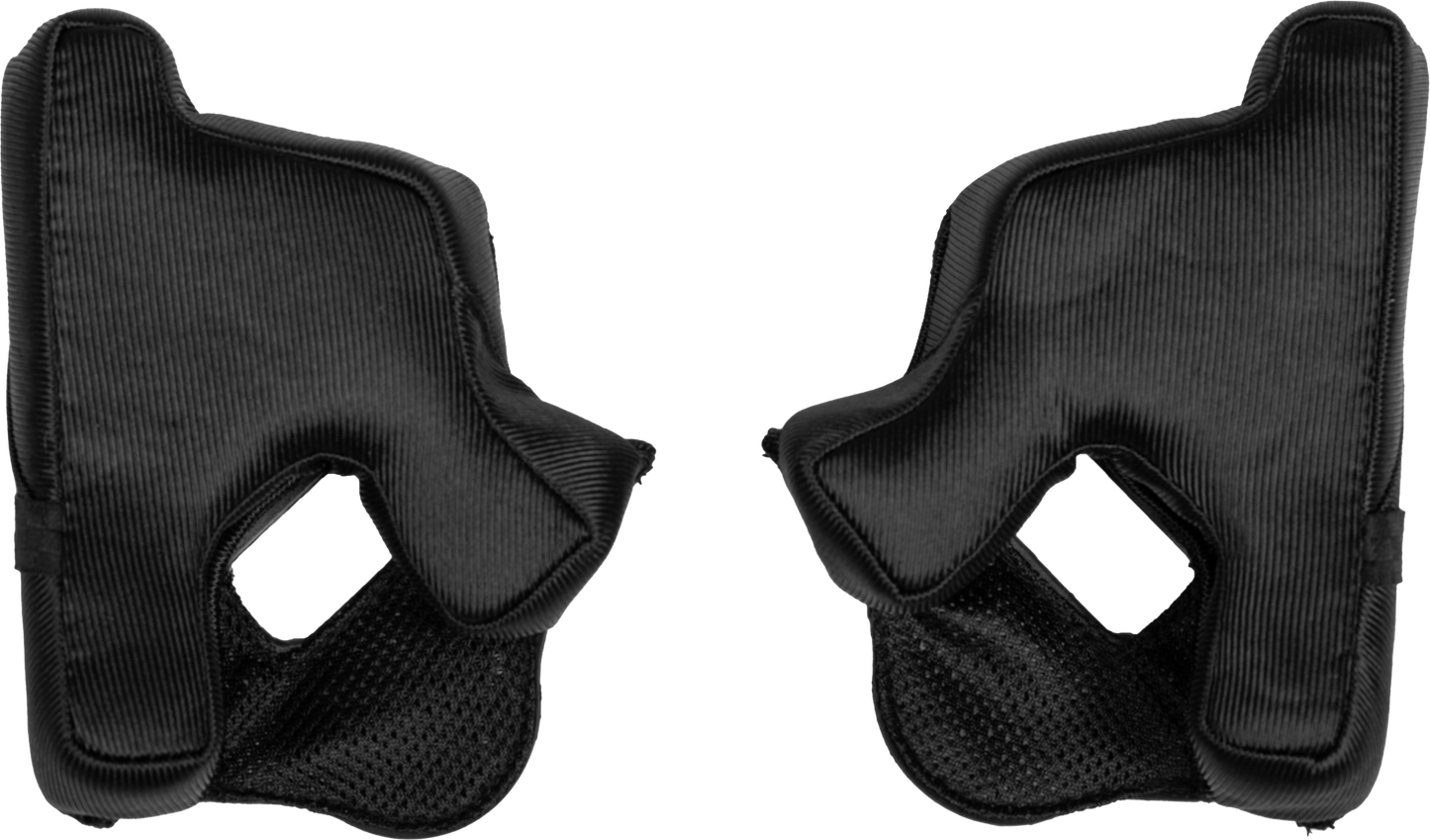 WERX-R HELMET CHEEK PADS BLACK MD 30MM