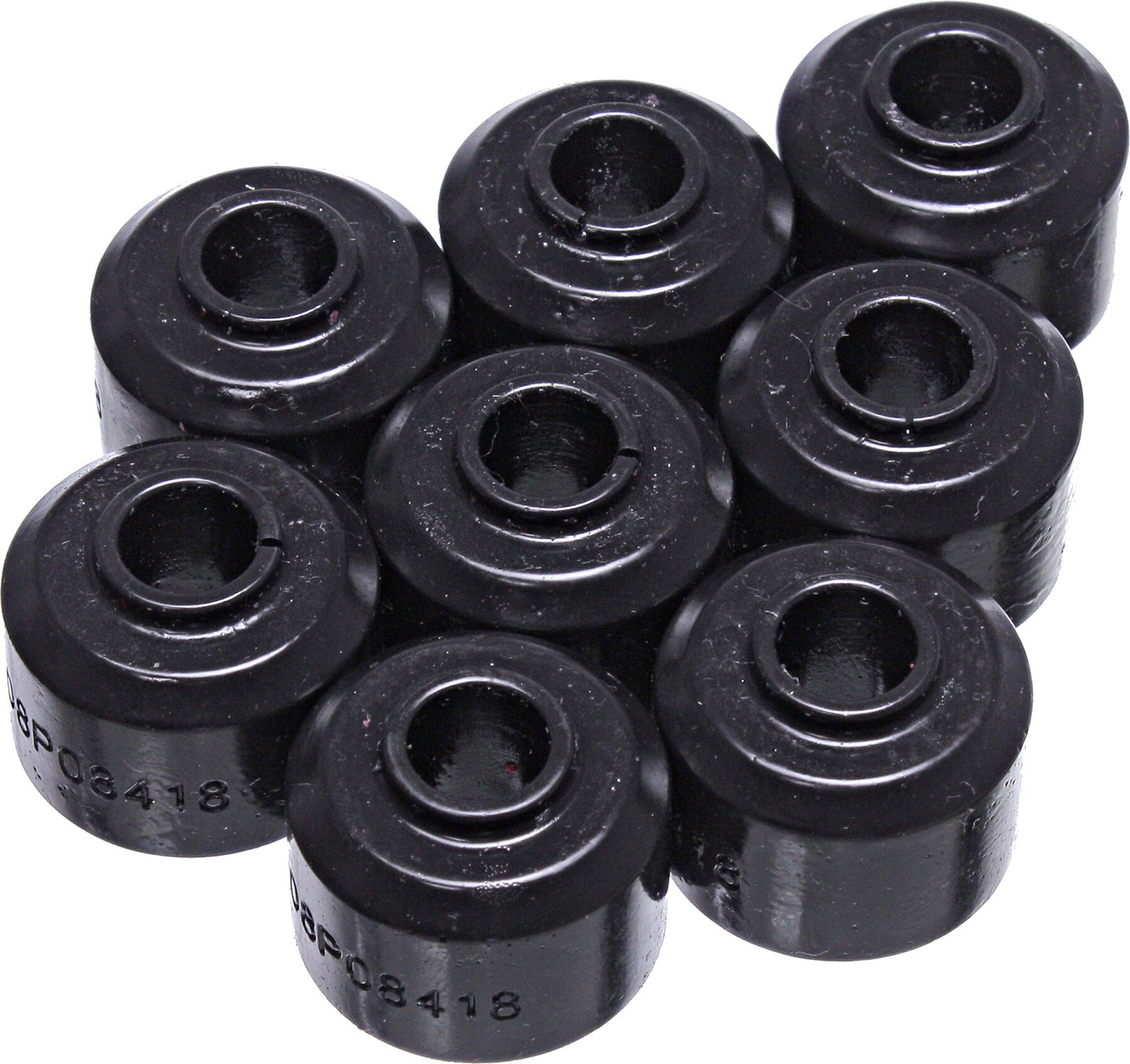 SWAY BAR END BUSHINGS BLACK POL