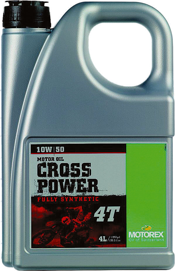 CROSS POWER MOTOR OIL 10W50 4T 4L (4/CASE  SOLD EA)