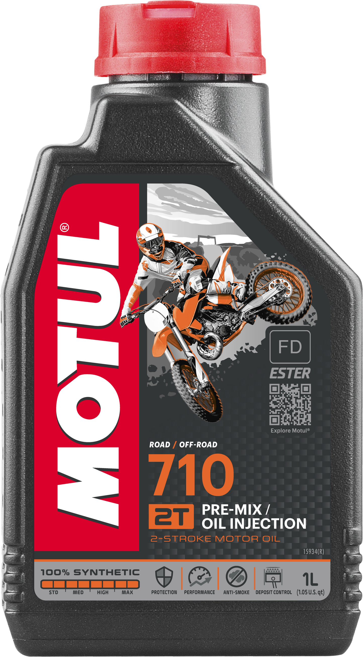 710 RACING PREMIX OIL 2T 1L 12/CASE