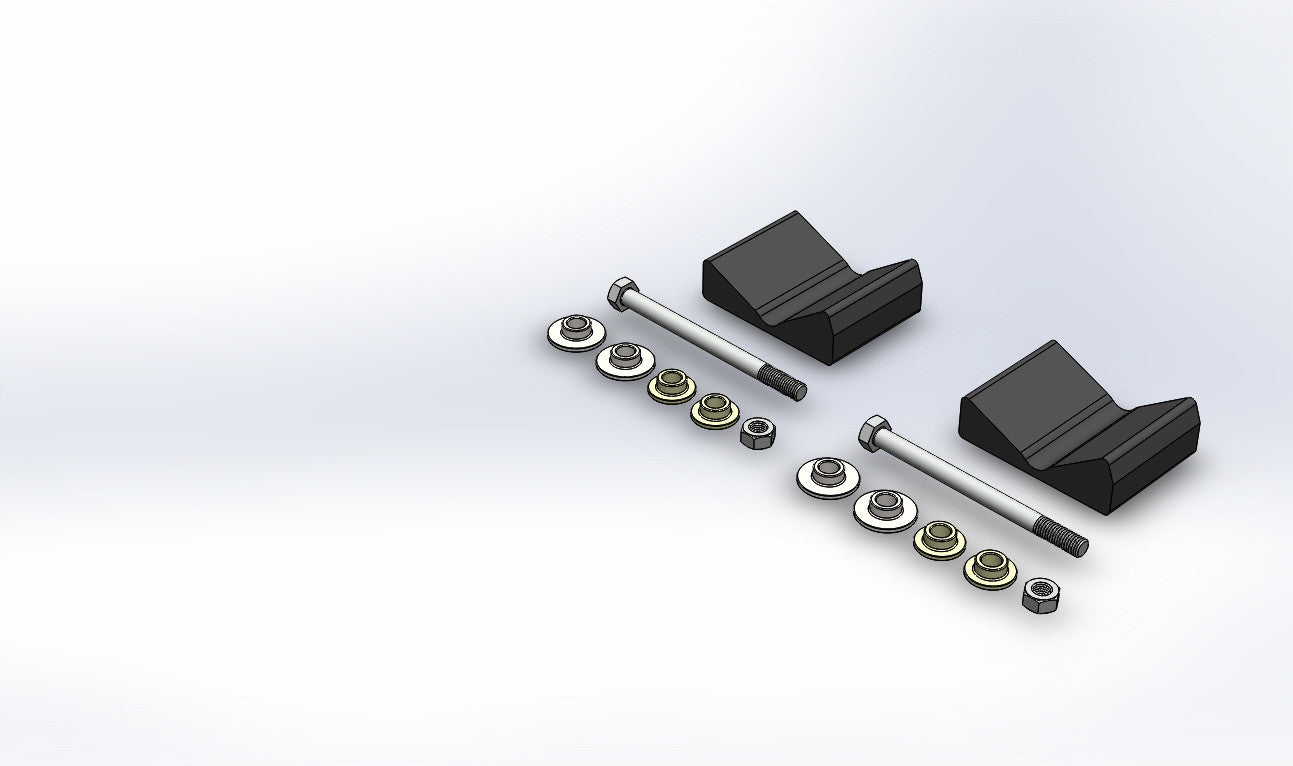 PR /SLY DOG MOUNT KIT POL PRO 10MM