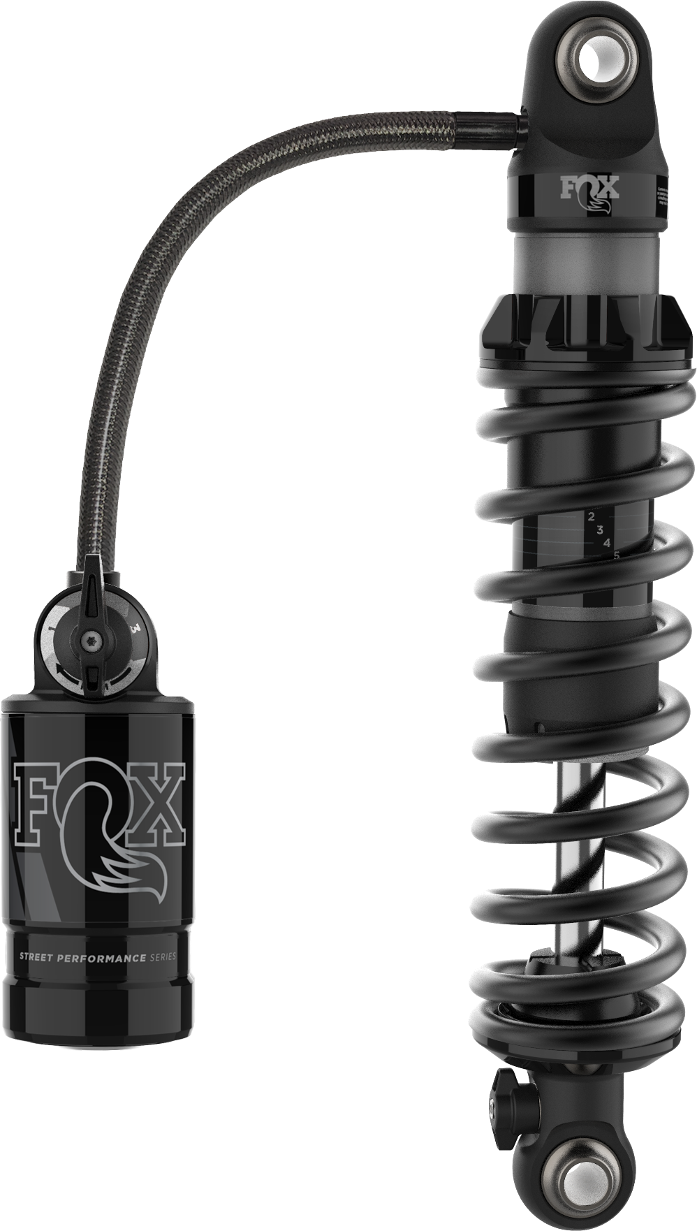 QS3-QSR 12" SHOCK FLT REM RESI FULLY ADJ
