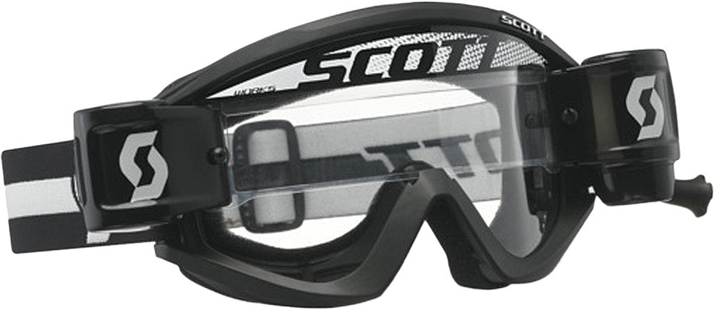 RECOIL XI WFS GOGGLE BLACK W/CLEAR LENS
