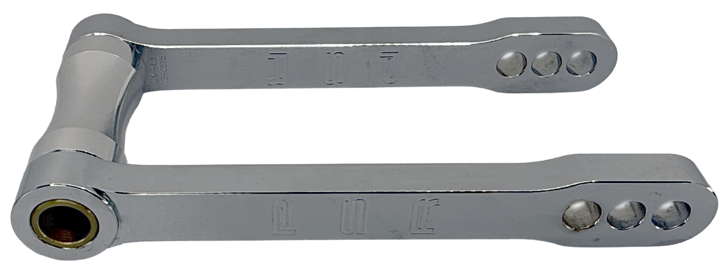 LOWERING LINK STK/1"/1.5" DROP SILVER BMW