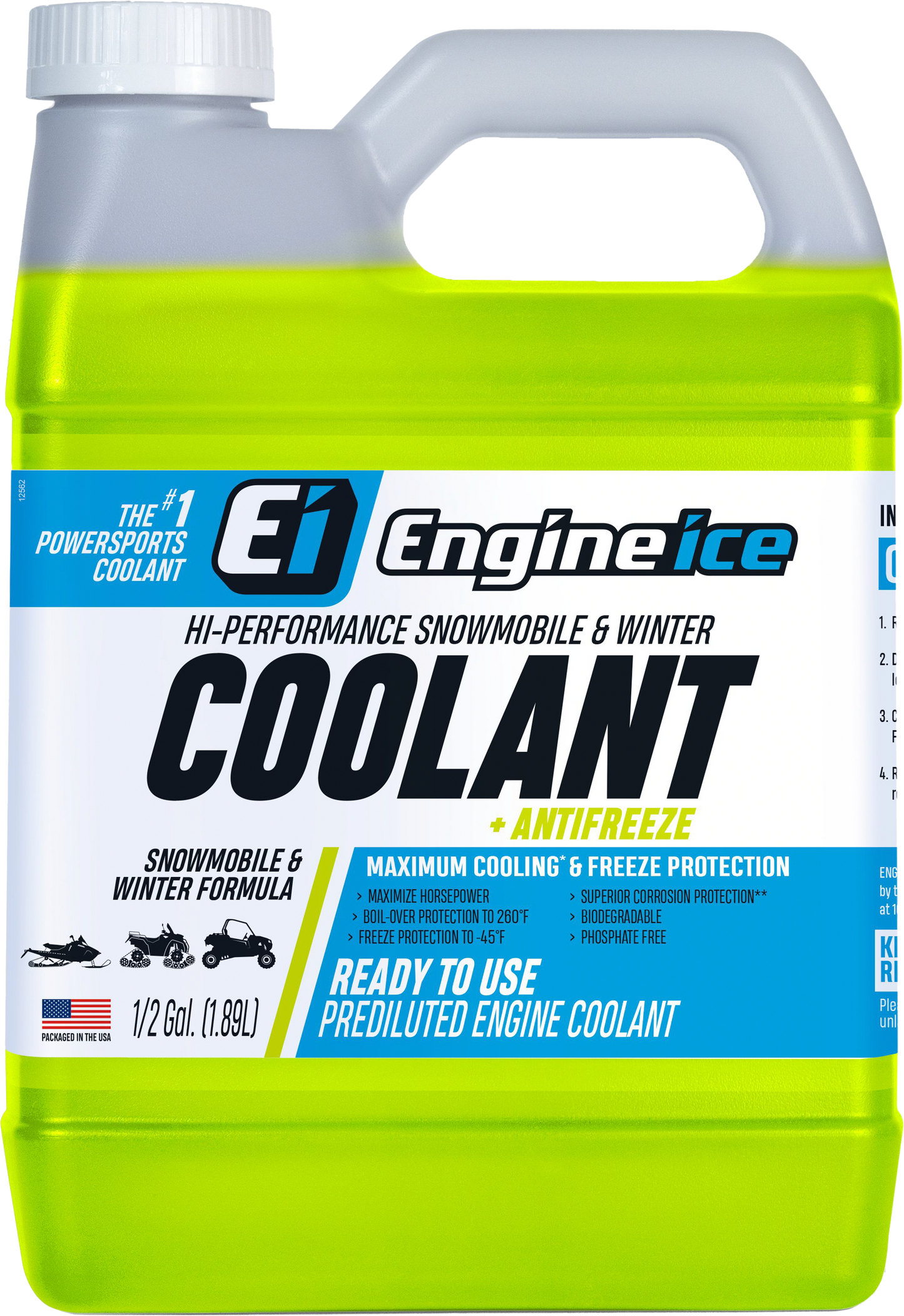HI-PERF SNW/WNTR COOLANT 1/2 GAL (4/CASE  SOLD EA)