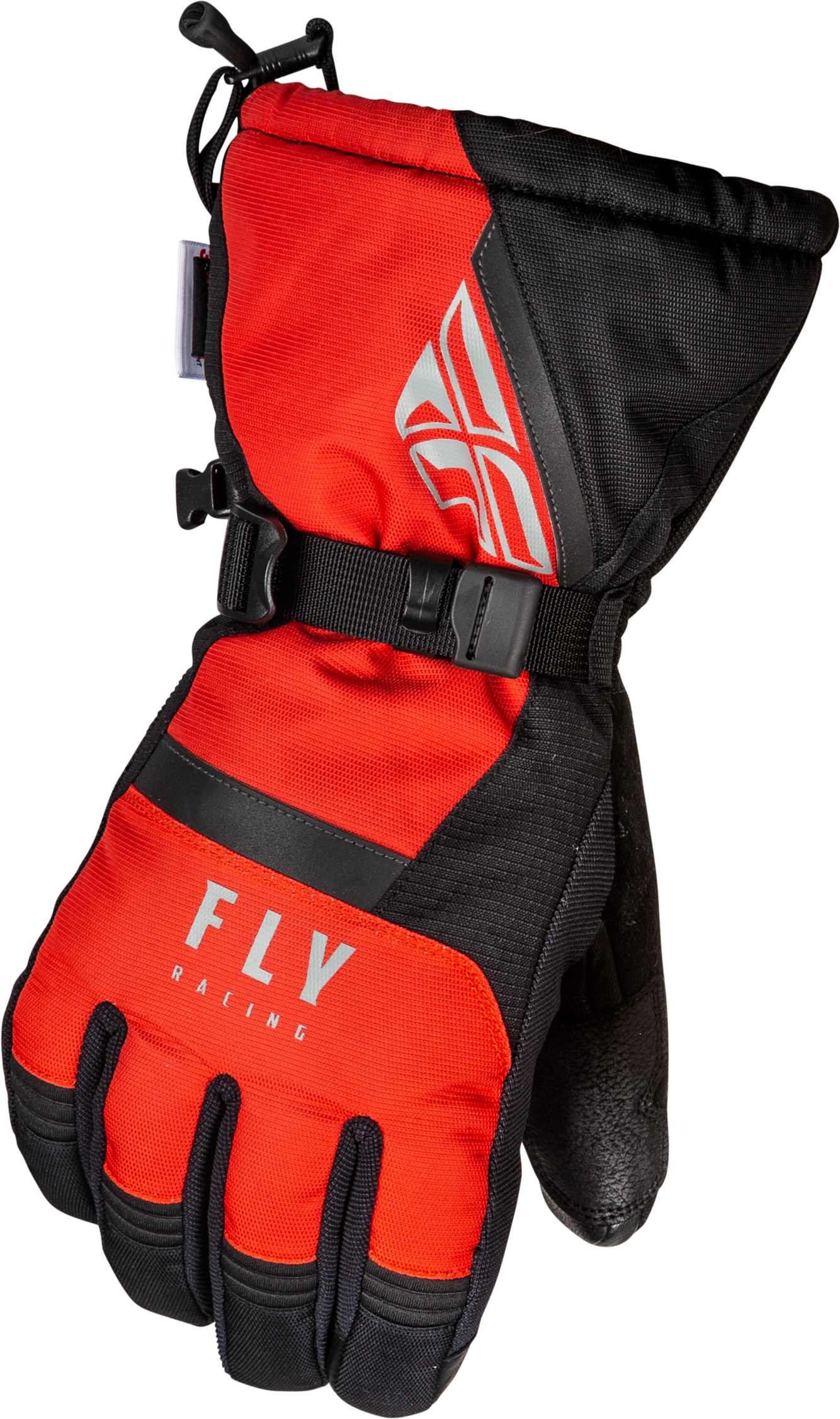 CASCADE GLOVES BLACK/RED LG