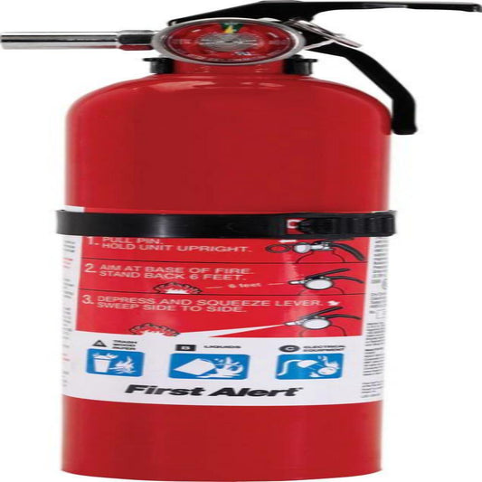 FIRST ALERT PRO 2-5 FIRE EXTINGUISHER RED 2.5 LB.