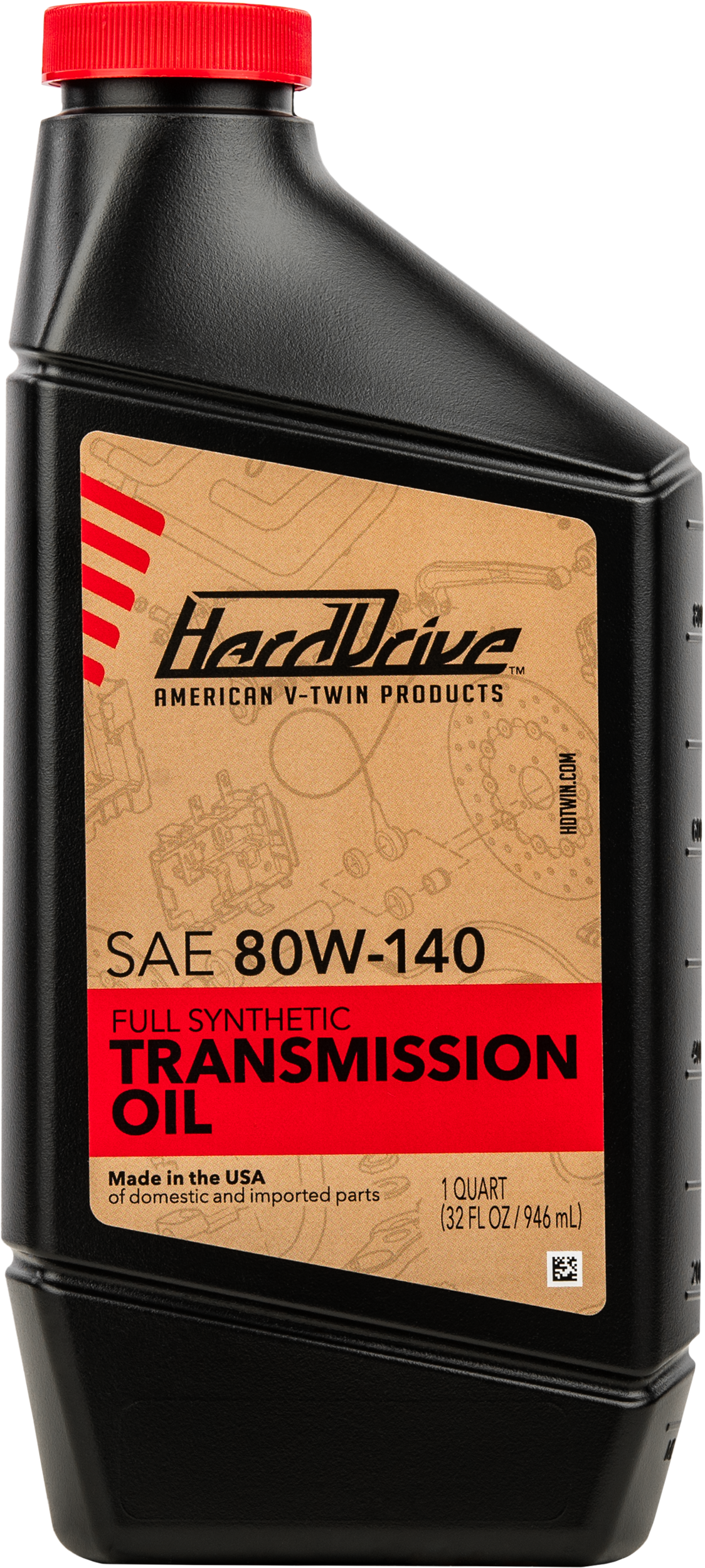 SYN TRANSMISSION OIL 80W140 1 QT (12/CASE  SOLD EA)