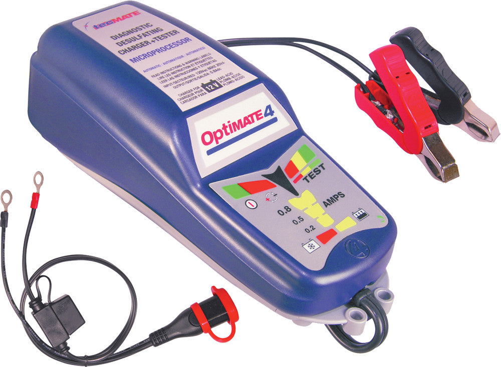 OPTIMATE 4 BATTERY CHARG ER DUAL PROGRAM