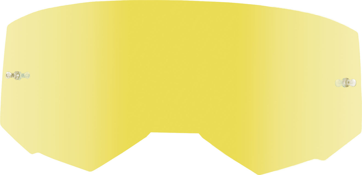 SINGLE LENS W/POST ADULT GOLD MIRROR/SMOKE
