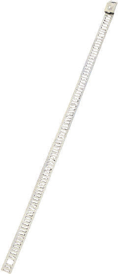 STAINLESS STEEL LADDER TIES 8" SILVER 8/PK