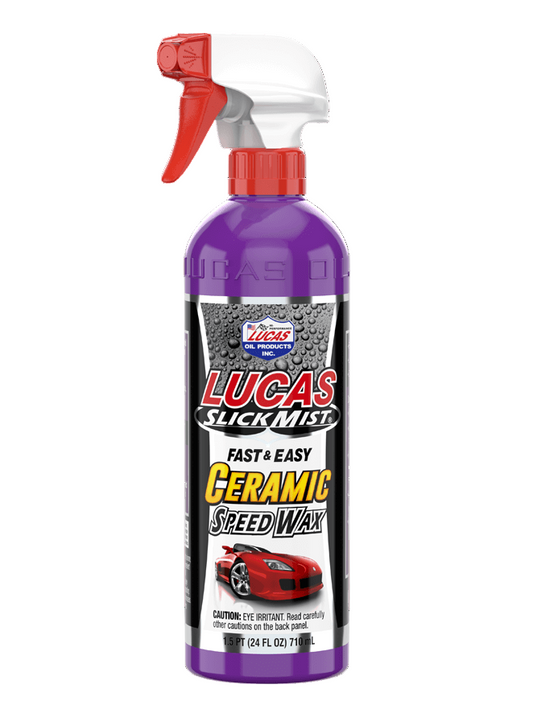 LUCAS SLICK MIST CERAMIC SPEED WAX 24OZ